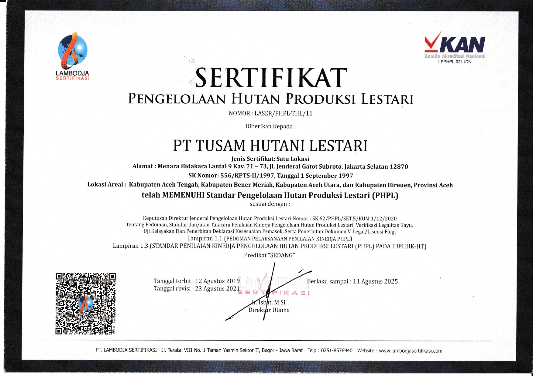Pengelolaan Hutan Lestari